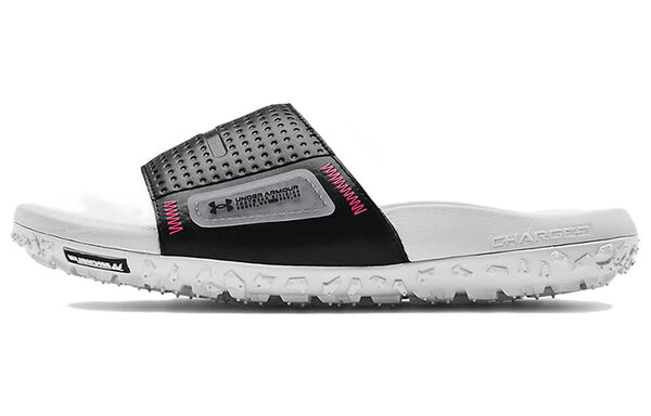 Тапочки ft sway slide 'white black' Under Armour, белый — фото 2