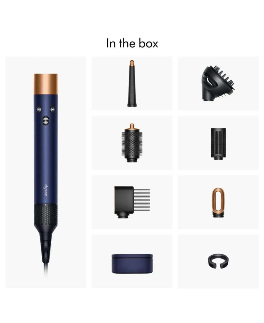 Dyson Airwrap id multi-styler Curly+Coily | Прусский синий/Насыщенный медный — фото 4