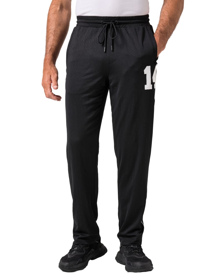 

JP1880 Длинные спортивные штаны черного цвета