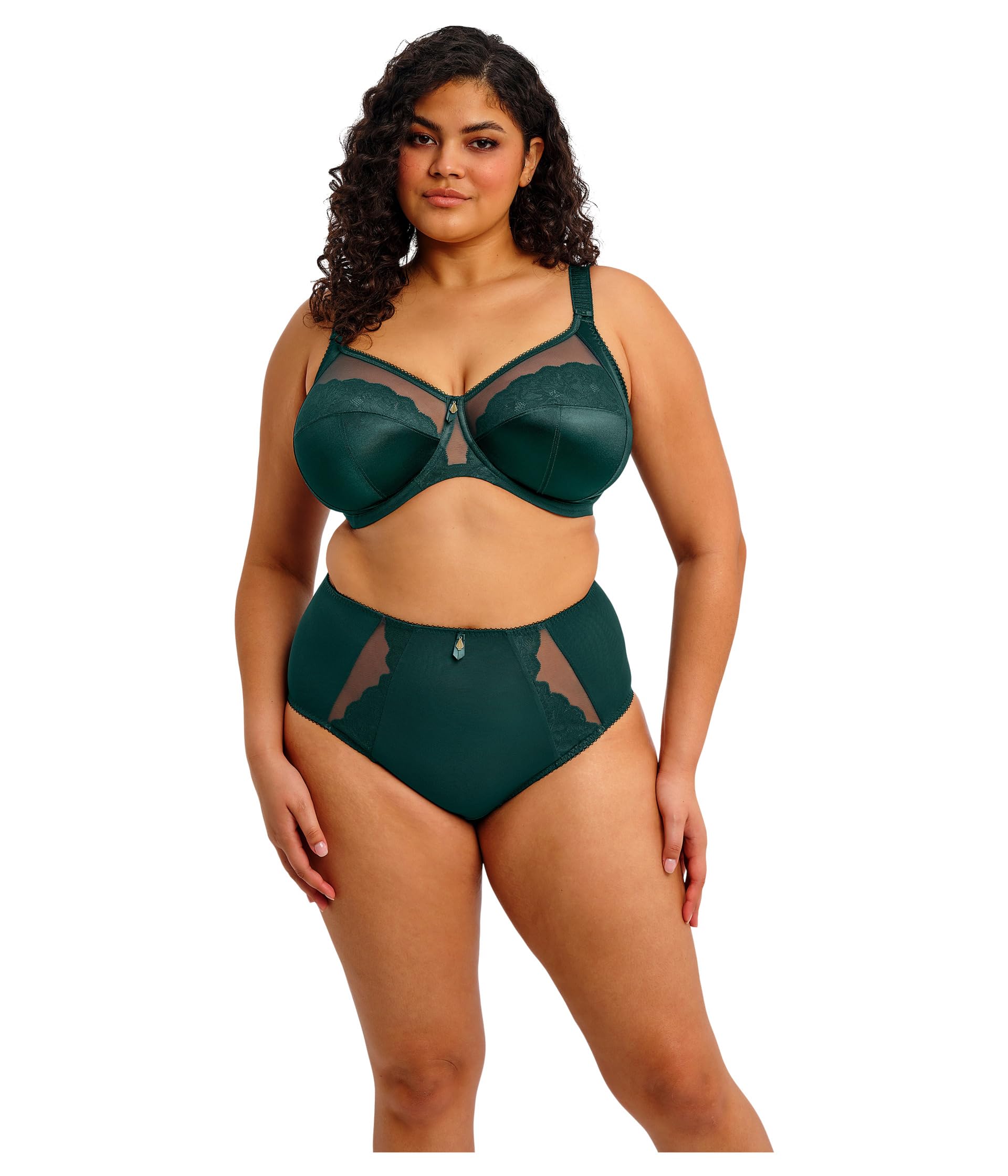 

Бюстгальтер elomi Cate Allure Underwire Banded Bra, цвет Deep Emerald