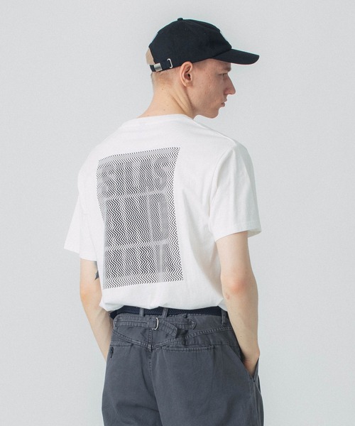 

Футболка с зигзагообразным узором, бренд Silas, белый