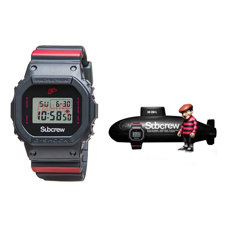 

Часы CASIO G-Shock Square 'Black', черный