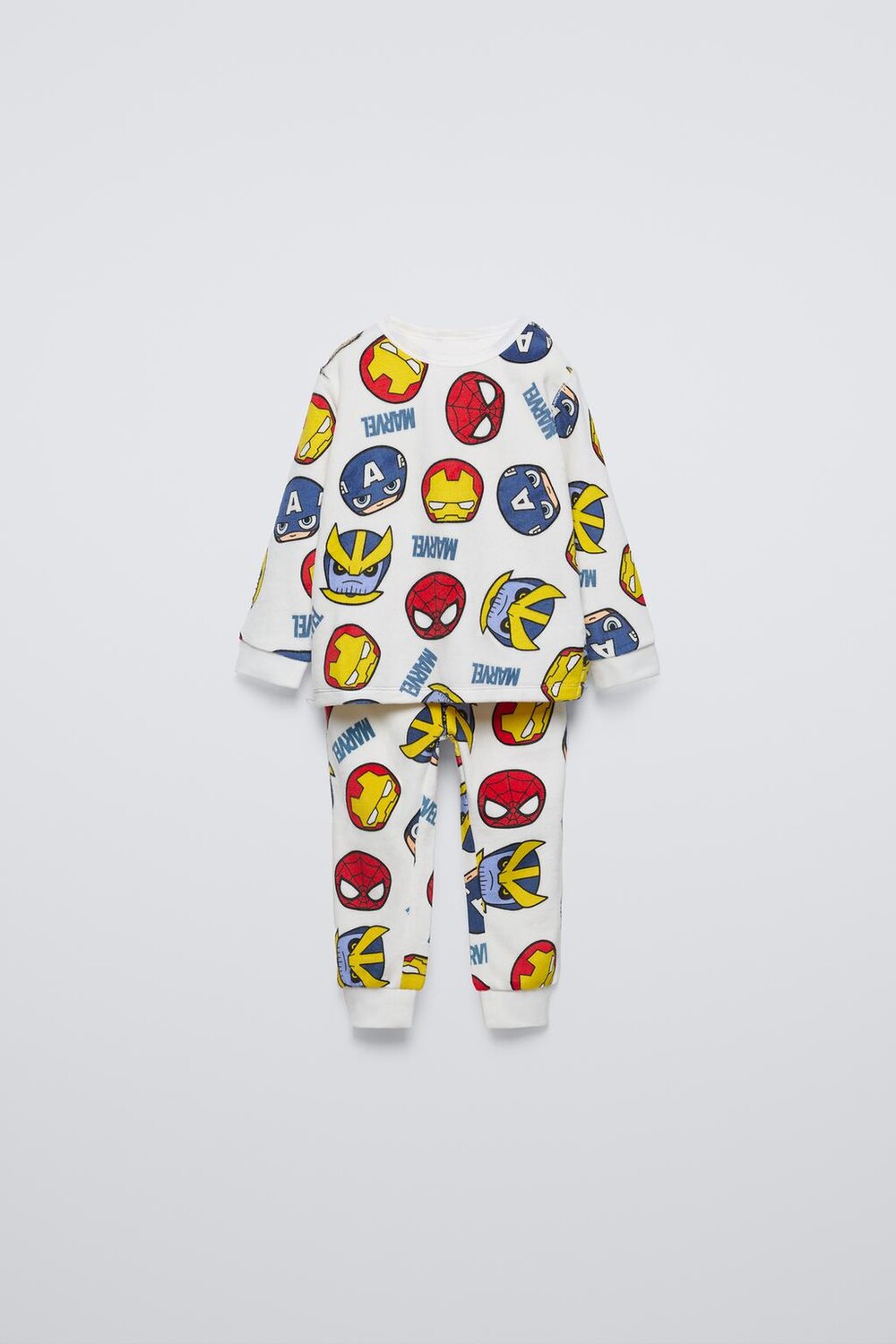

2-6 лет/пижама мстители marvel comics ZARA, экрю