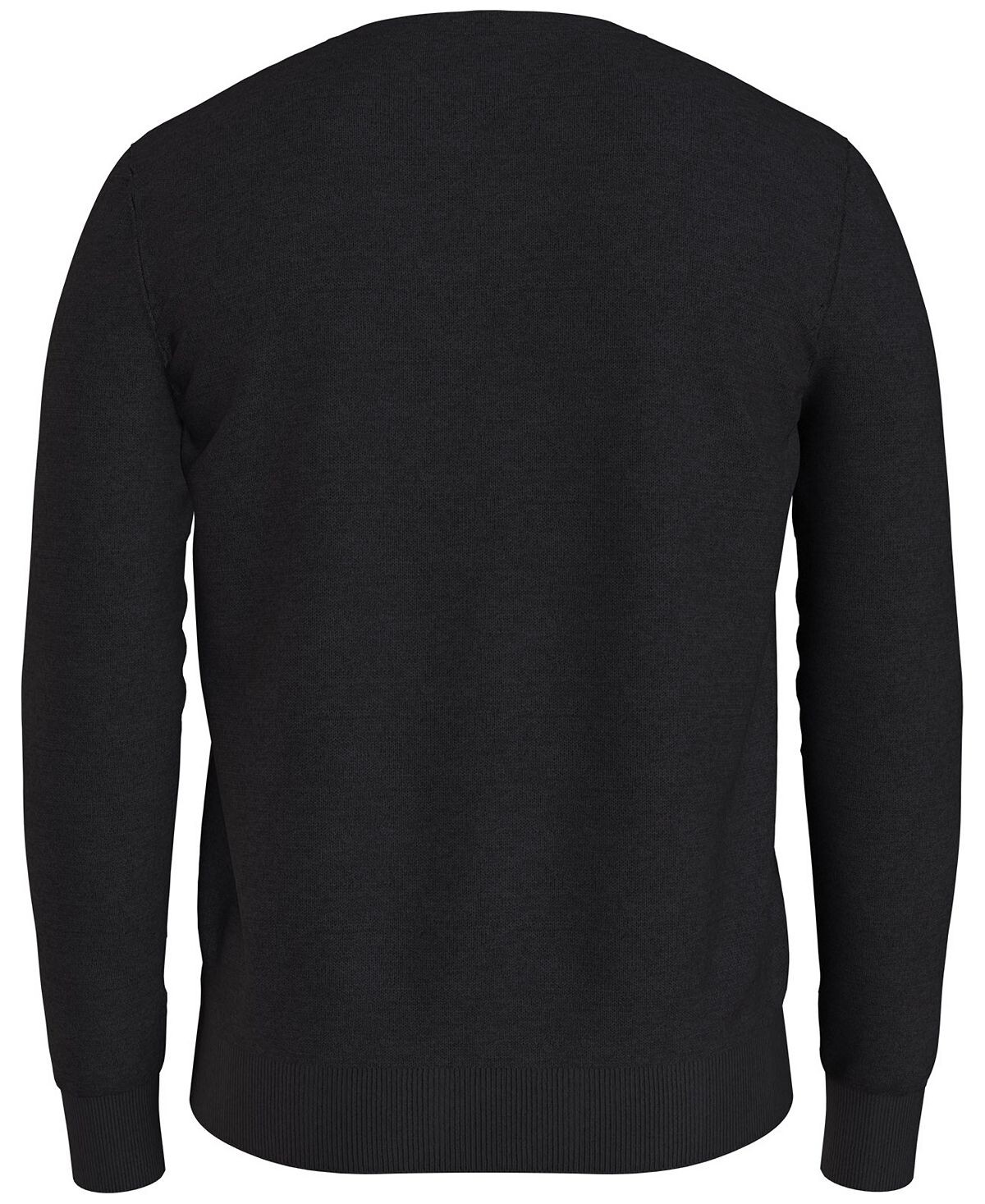 Мужской однотонный свитер с v-образным вырезом Essential Tommy Hilfiger — фото 2