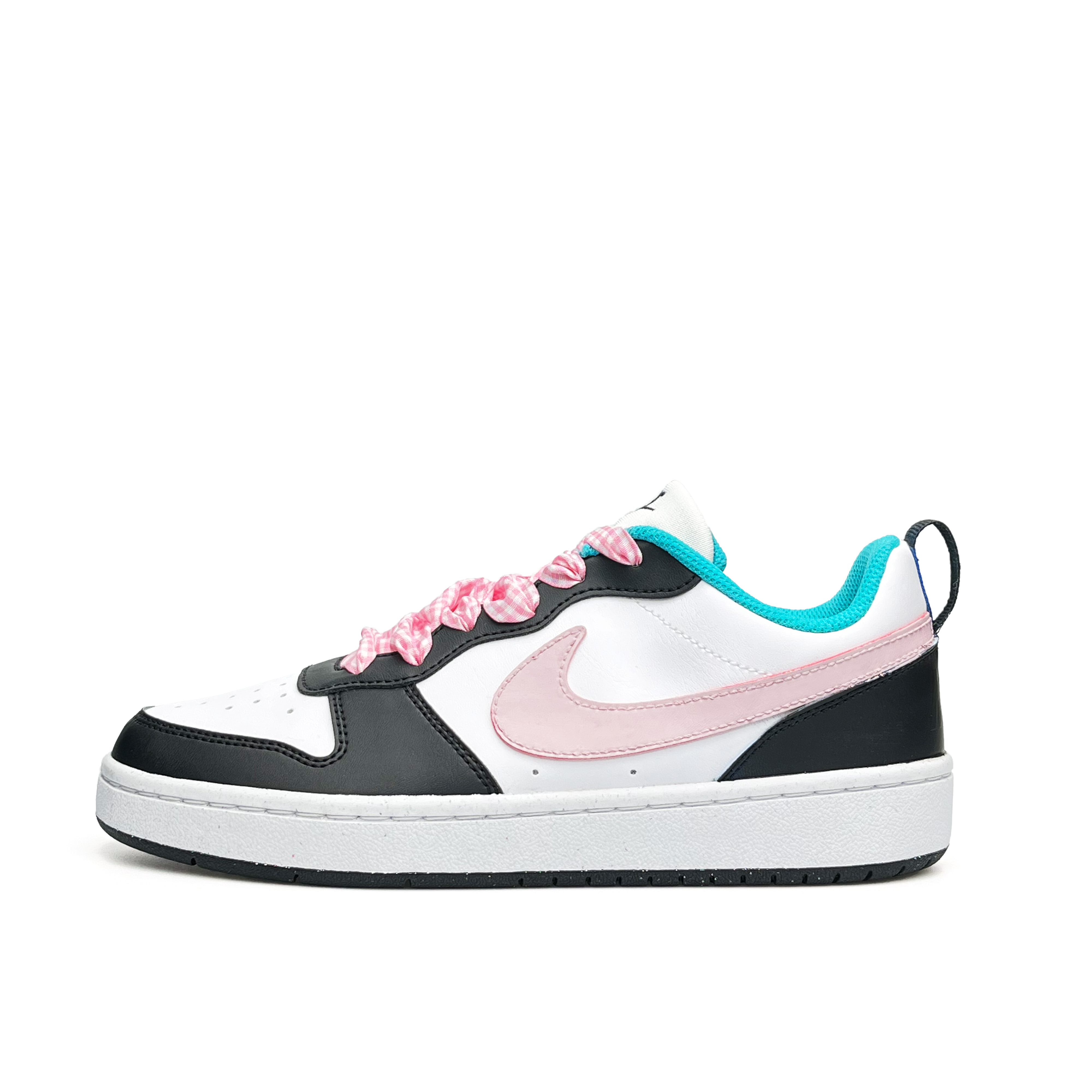 

Дышащие низкие кроссовки для скейтбординга Court Borough Low для детей и подростков Nike, белый