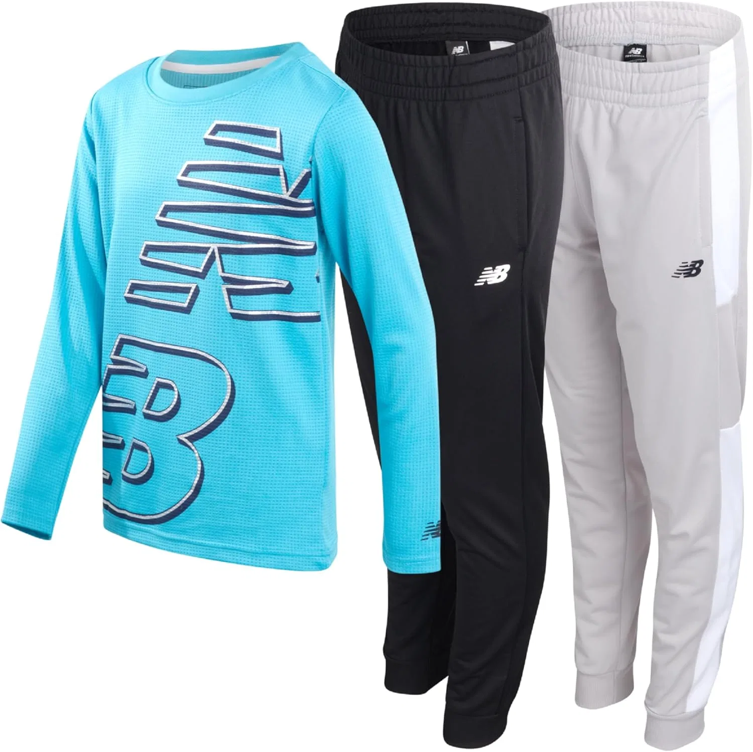 Детский спортивный костюм New Balance, 3 предмета, цвет Sky/Raincloud