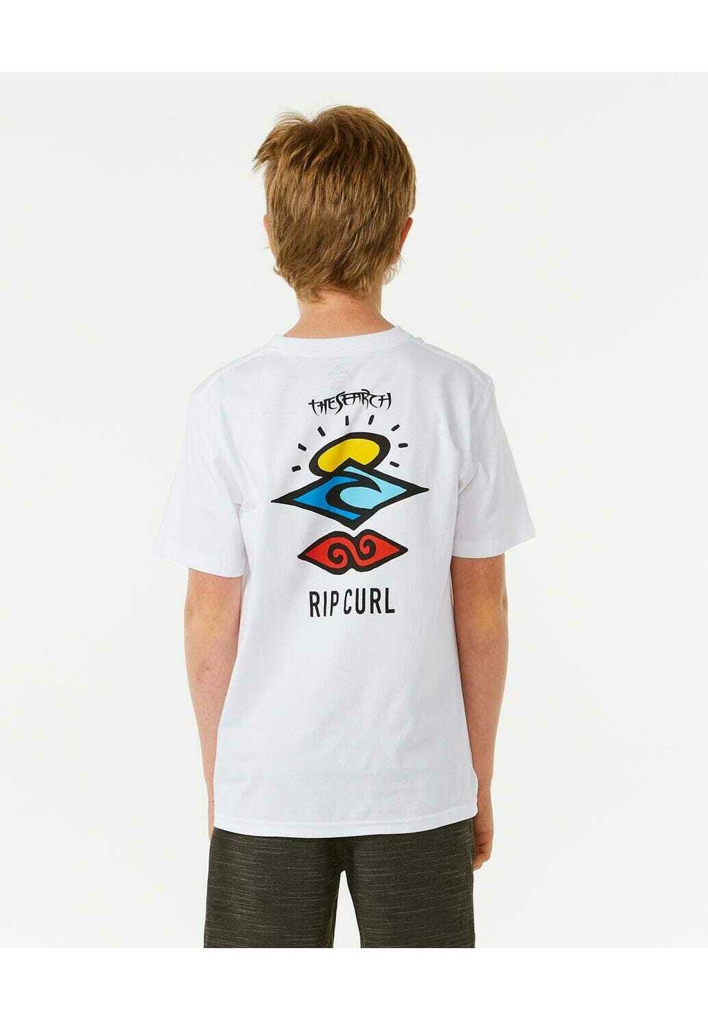 

Футболка с принтом SEARCH ICON TEE Rip Curl, белый