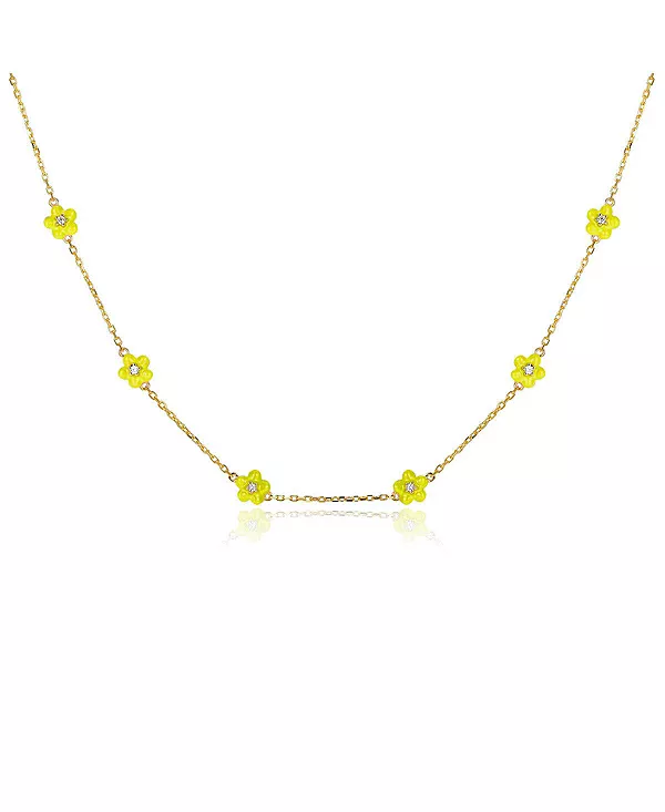 

Ожерелье Petit Daisy Yellow Anna Zuckerman, yellow
