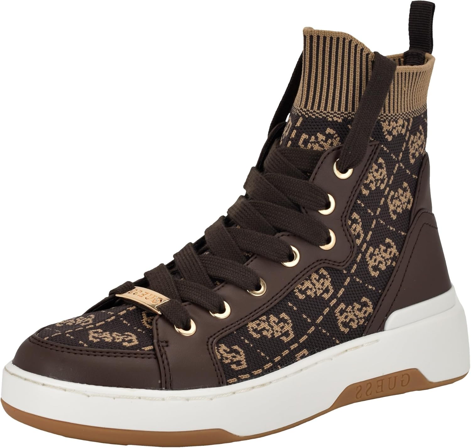 

Кроссовки GUESS Womens Mannen, Medium Brown Logo 213