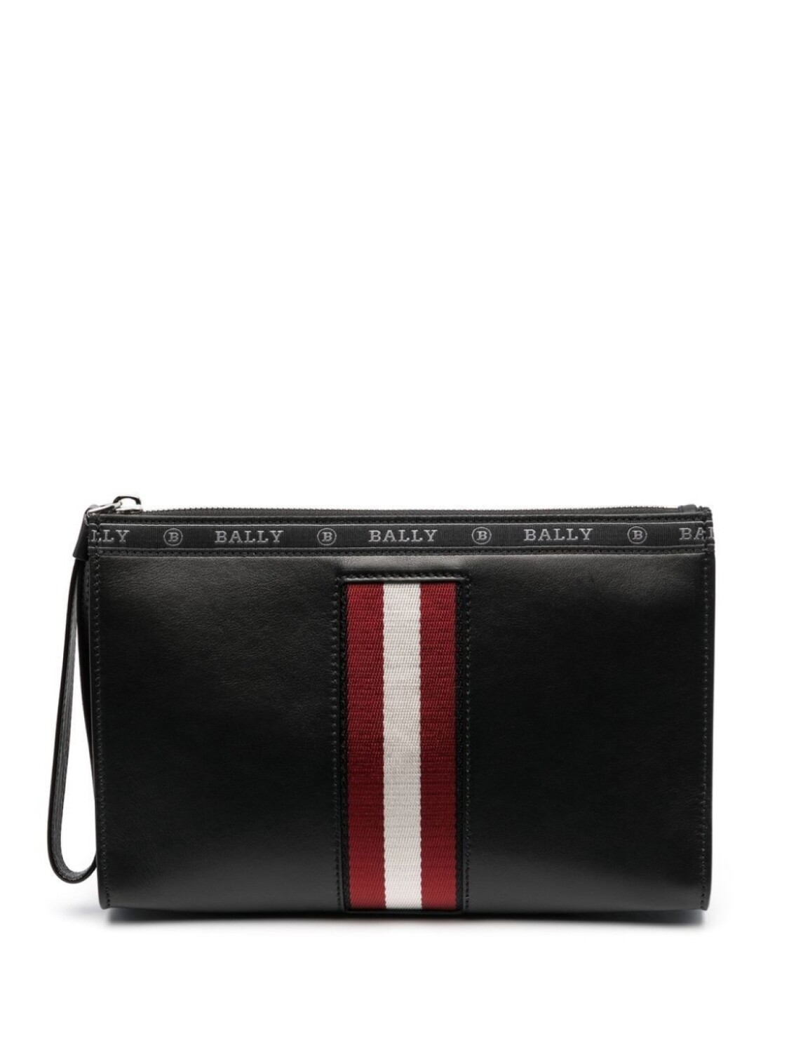

Сумка с контрастными полосками Bally, черный