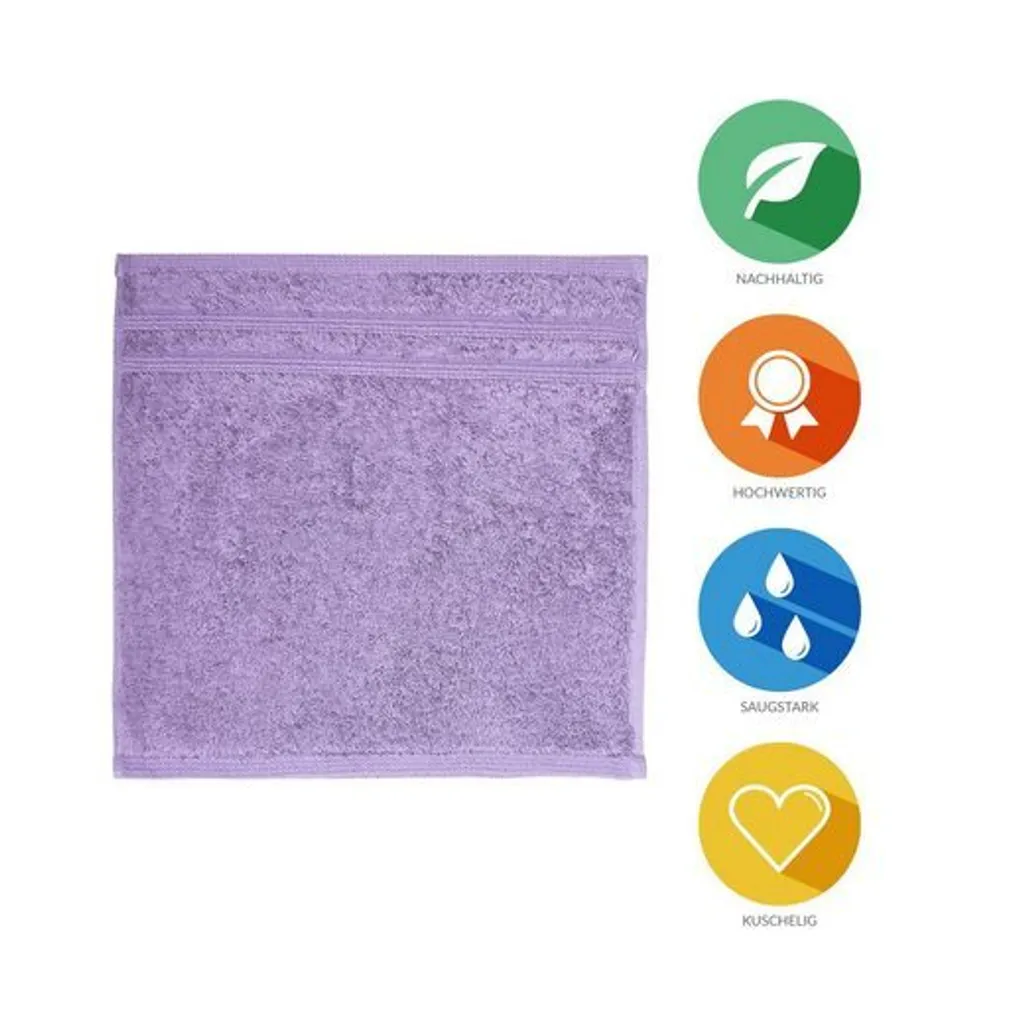 

Полотенце B&D Textiles, фиолетовый