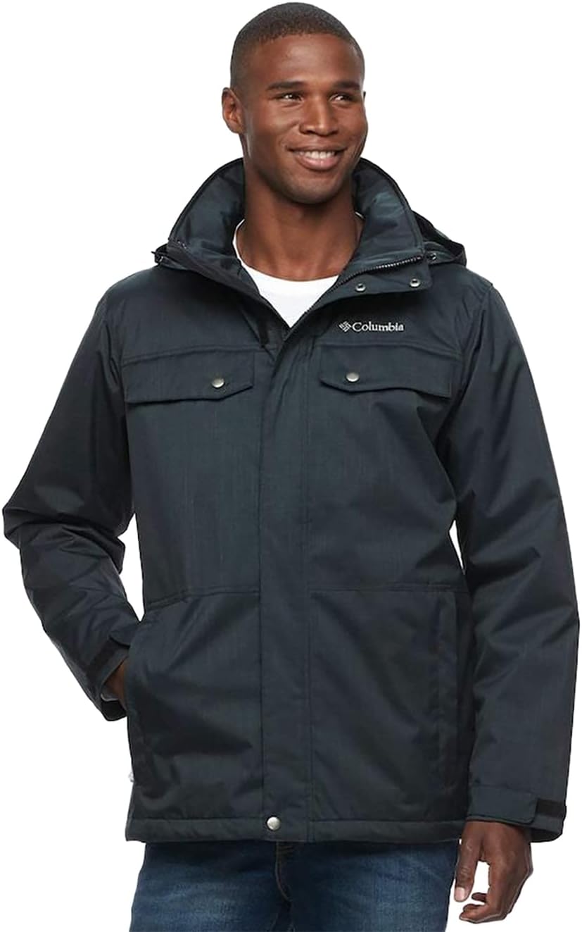 

Куртка мужская Columbia с капюшоном Thermal Coil, Black