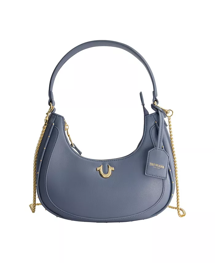 

Сумка-хобо Zip Top Crescent True Religion, синий