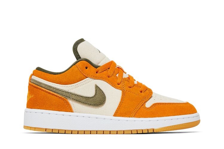 

Кроссовки Air Jordan 1 Low SE GS Ceramic, оранжевый