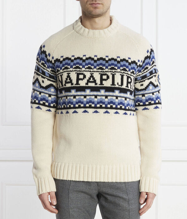 

Свитер Napapijri D-horlick Regular Fit, экрю