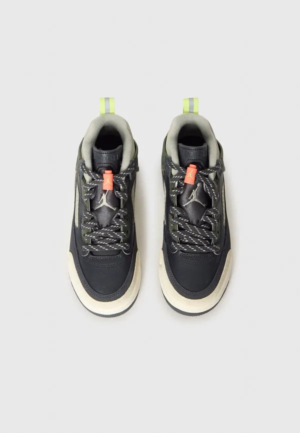 Кроссовки jordan spizike low унисекс Jordan, Anthracite/Spruce Fog/Light Wild Mango/Cargo Khaki/Navy/Brown Kelp — фото 4