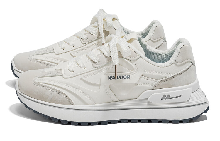 

Кроссовки WARRIOR Lifestyle Shoes Unisex Low-top Gray, белый/серый