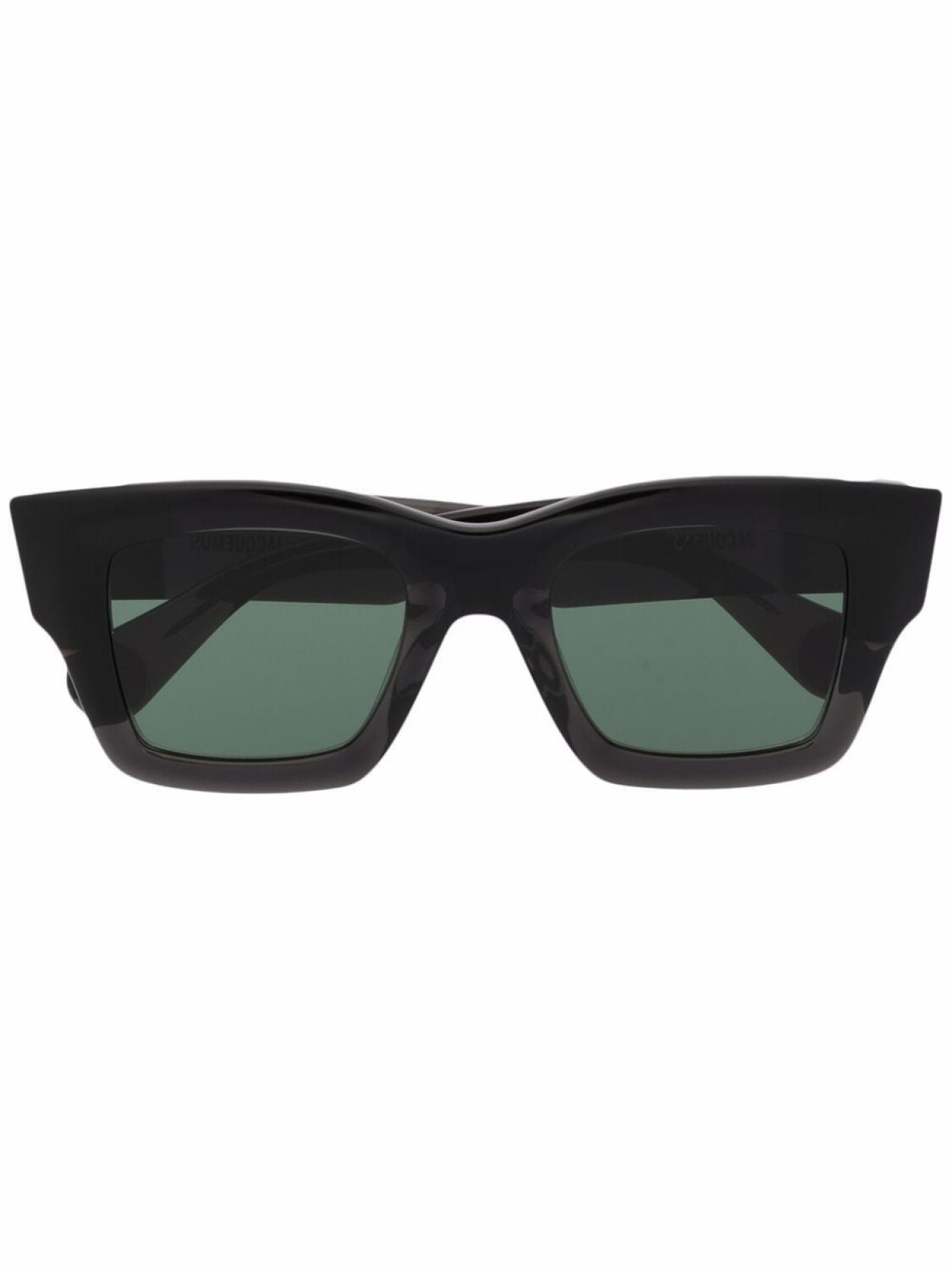 

Jacquemus солнцезащитные очки Les Lunettes в D-образной оправе, черный