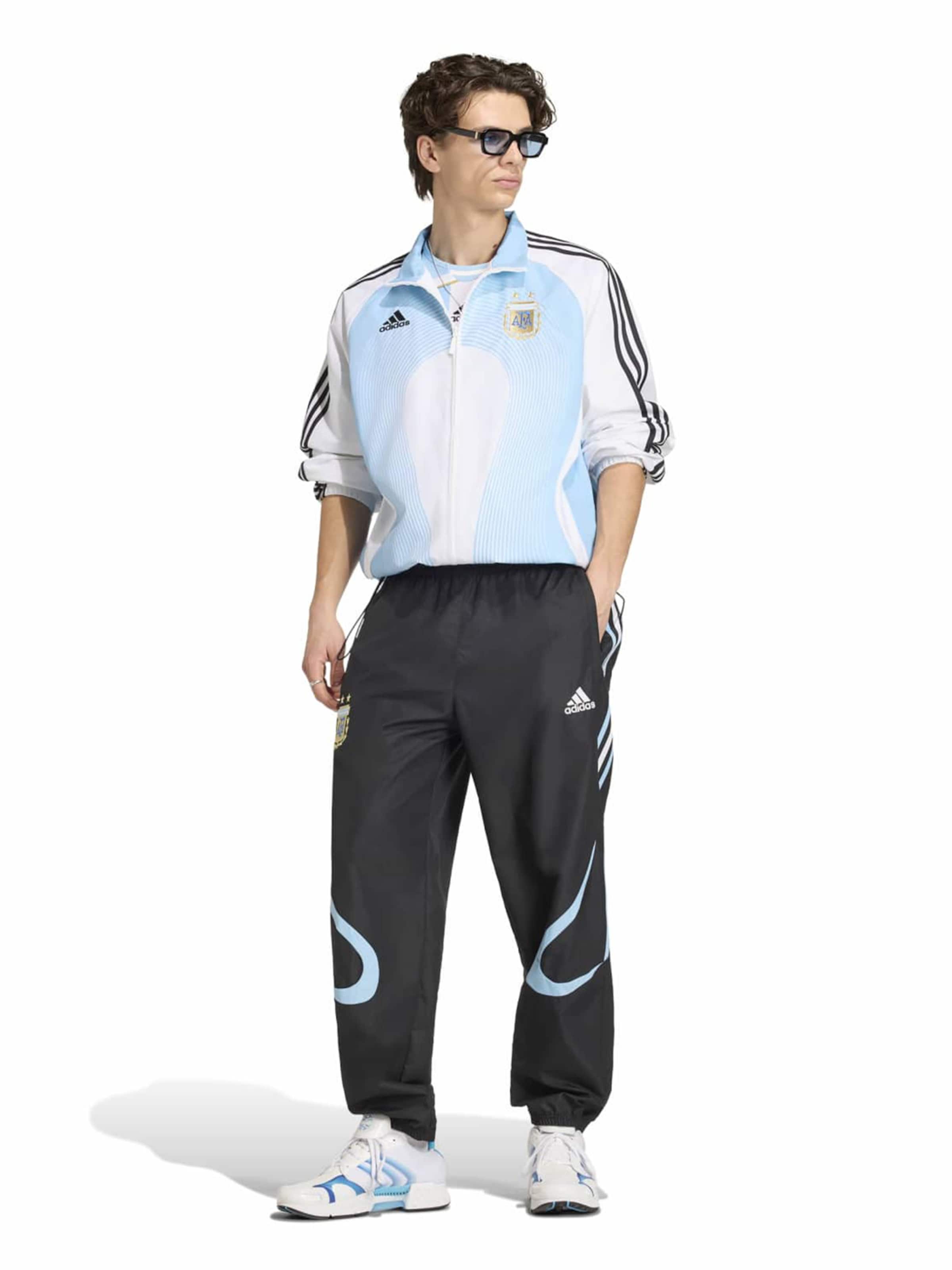 Adidas Performance Спортивная куртка 'Argentina Home' в белом цвете — фото 4
