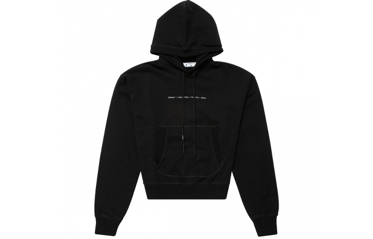 

Толстовка мужская Off-White Tornado Arrow Logo, черный