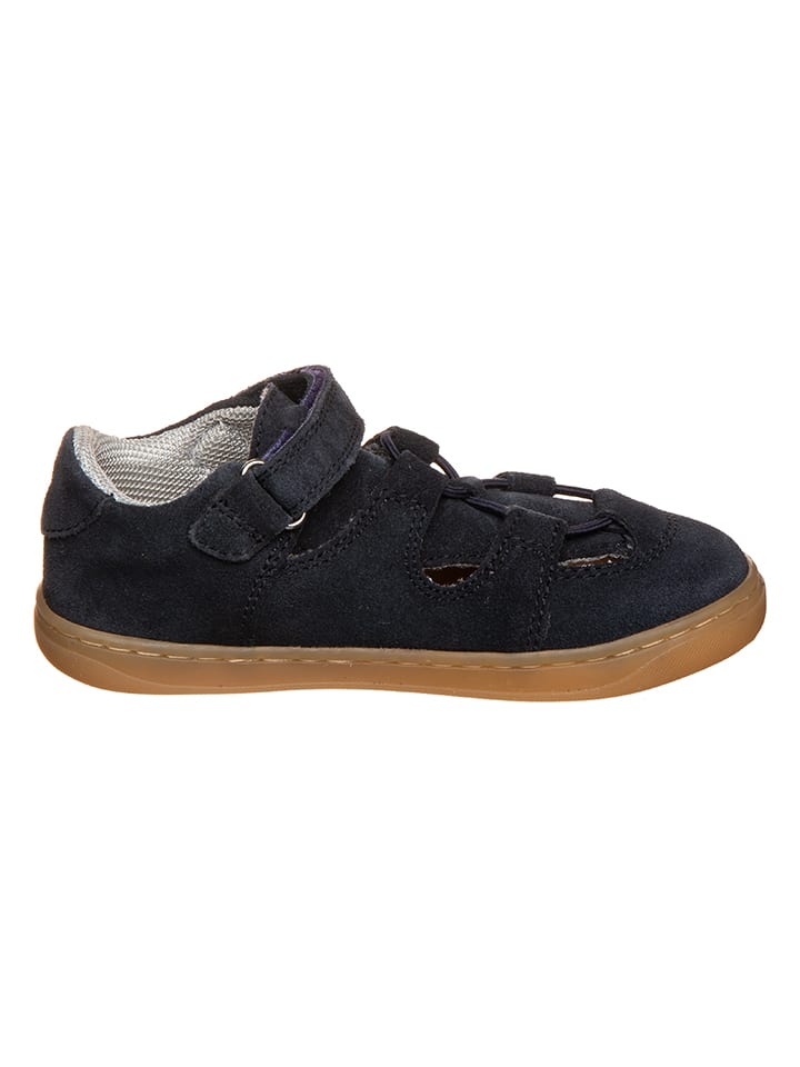 Кожаные полусандалии темно-синего цвета Richter Shoes — фото 2