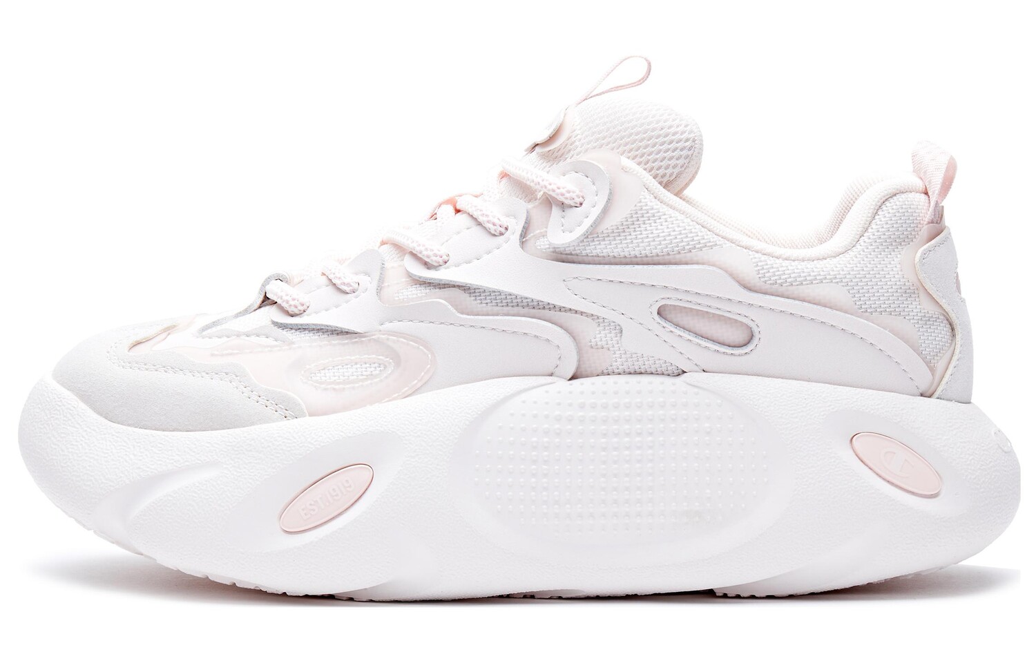 

Женские спортивные массивные кроссовки Champion в стиле ретро, Light Pink