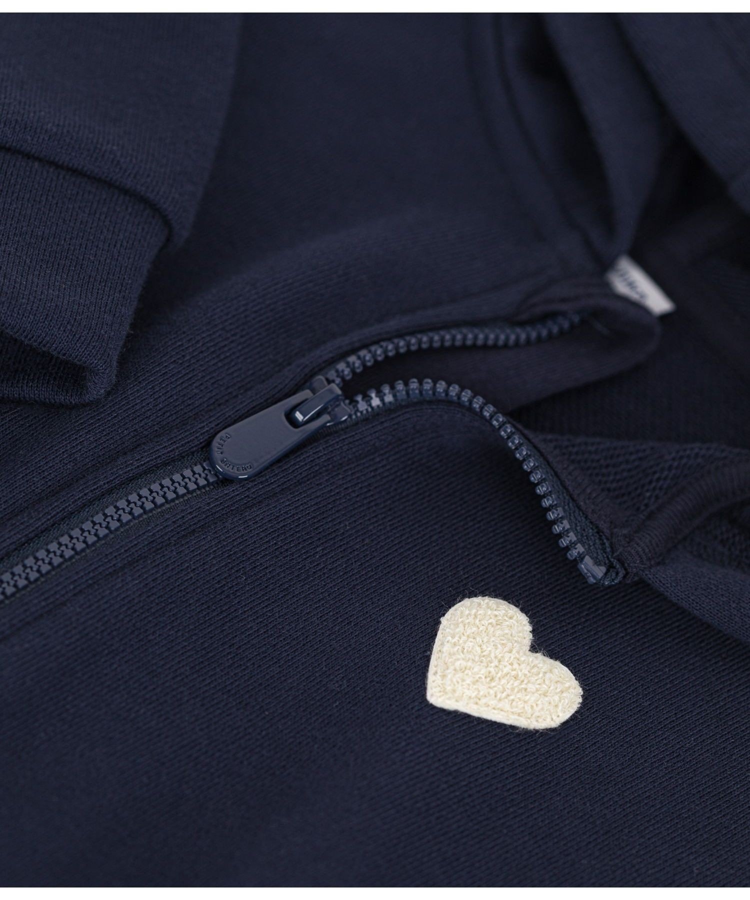 Толстовка на молнии PETIT BATEAU, Navy — фото 4