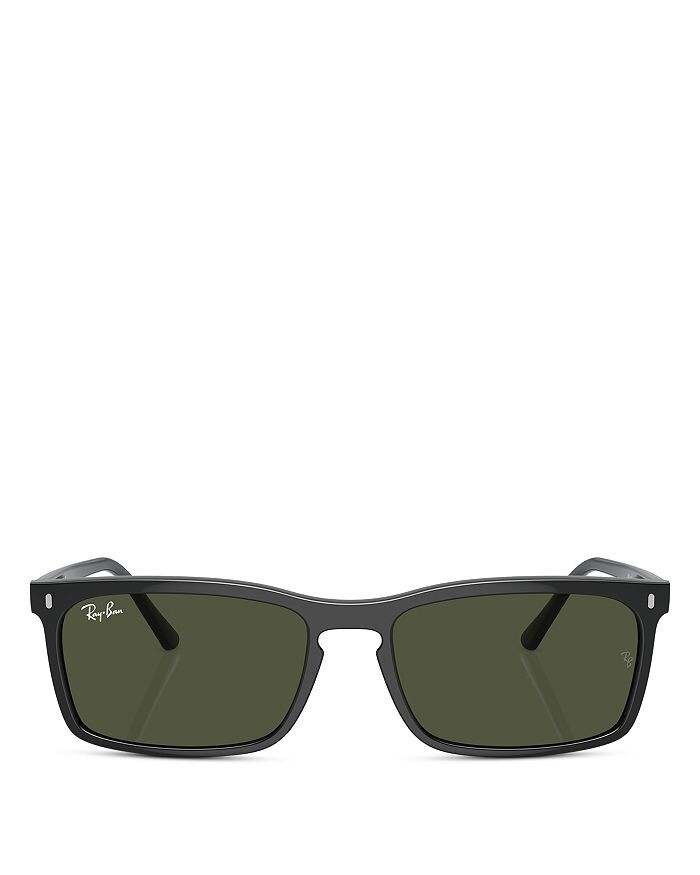 

Прямоугольные солнцезащитные очки Ray-Ban, 56 мм, черный