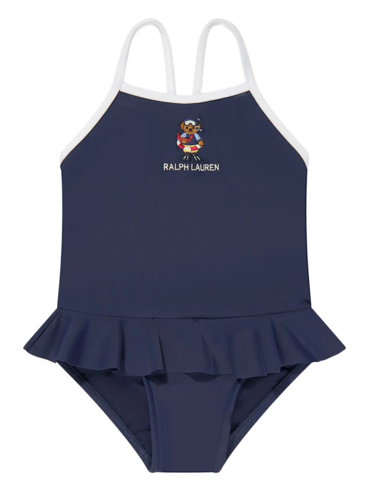 

Купальник POLO RALPH LAUREN KIDS с рисунком медведя, синий
