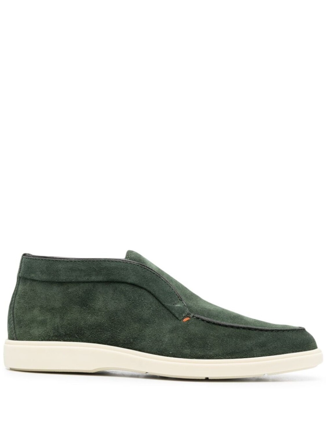 

Santoni ботинки без застежки, зеленый