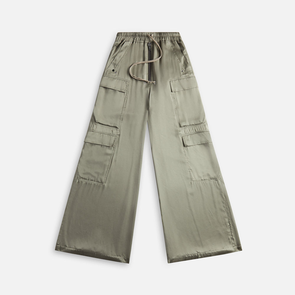 

Брюки Rick Owens Cargobelas Charmeuse Cargo Pant, цвет Celadon