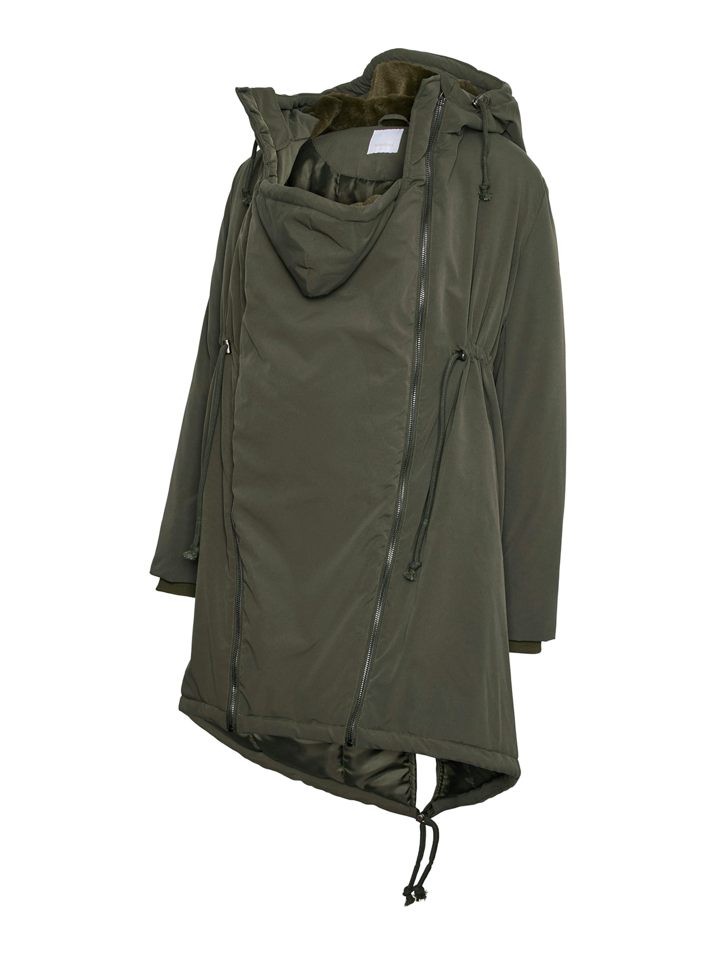 

MAMALICIOUS Зимняя парка в темно-сером цвете