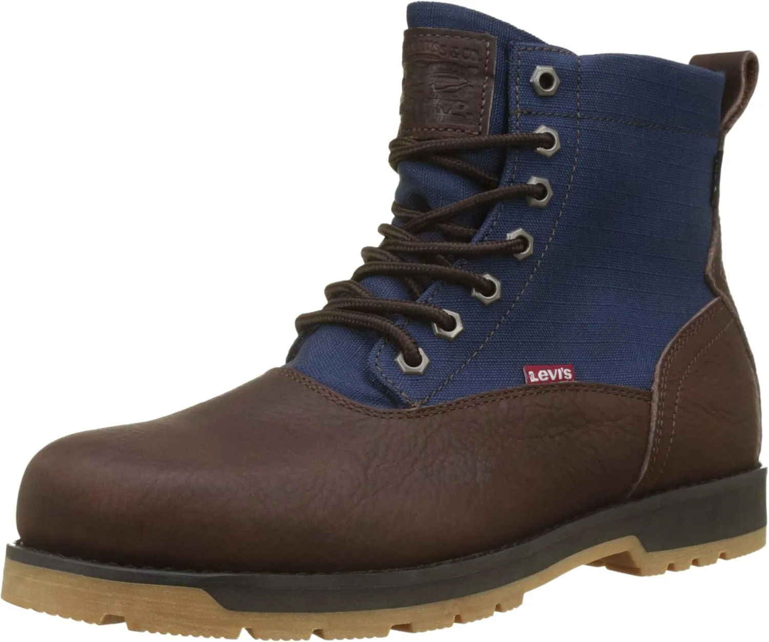 Мужские ботинки Levi's Logan Ca Desert Boots, темно-коричневый