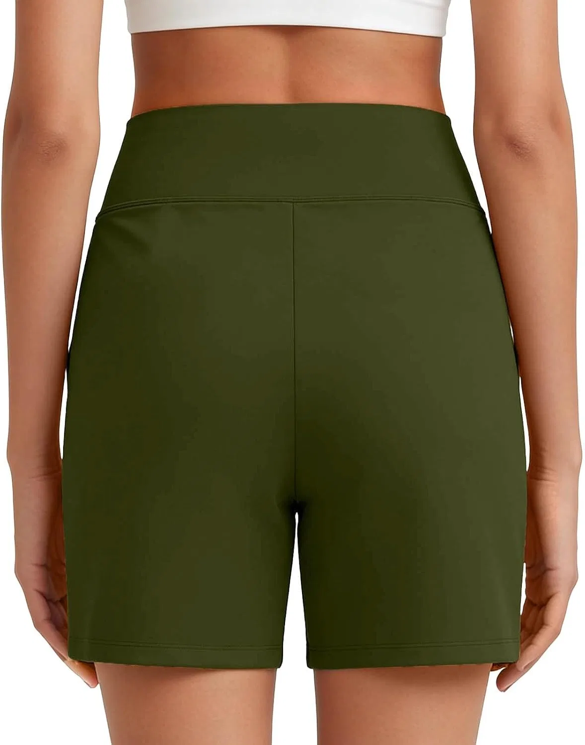 Женские шорты карго Active, Army Green — фото 4