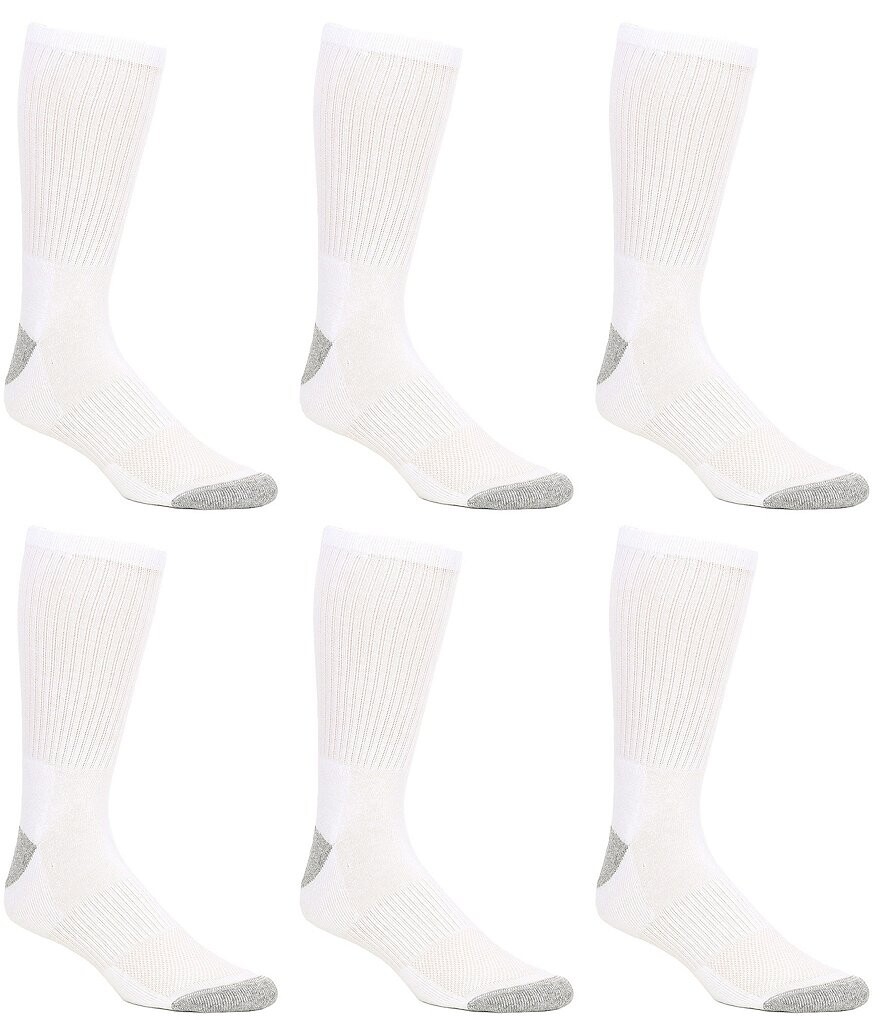 

Спортивные носки Roundtree & Yorke Sport Performance Crew Gold Label, 6 шт., белый