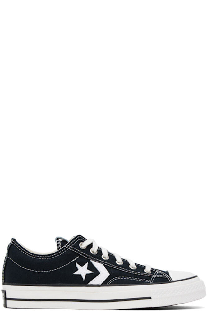 

Черные кроссовки с заплатками Converse