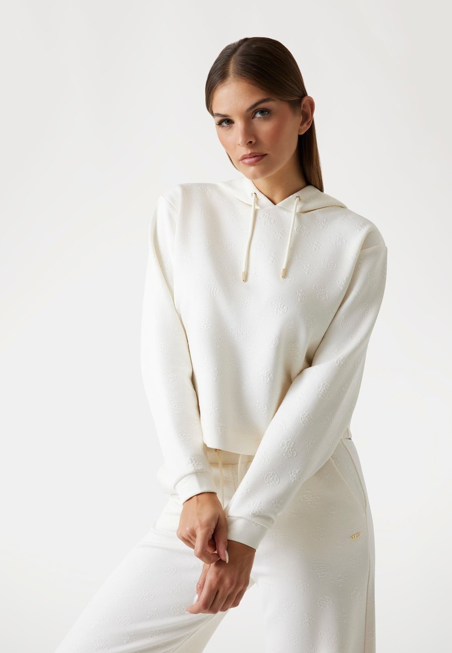 

Худи Guess ALLOVER-LOGO, Weiß/White