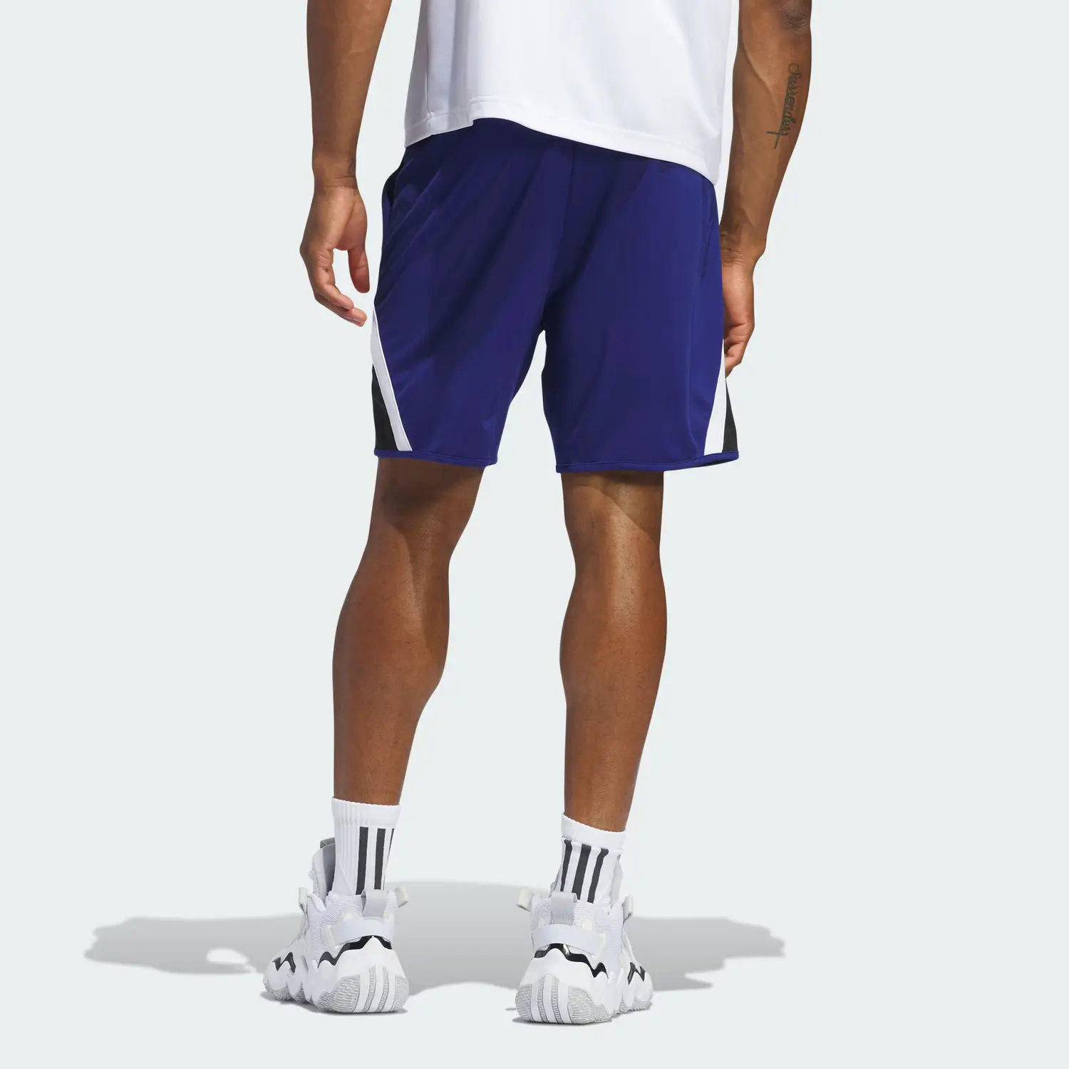 Adidas Баскетбольные шорты мужские PRO BLOCK Victory Blue/Black — фото 4