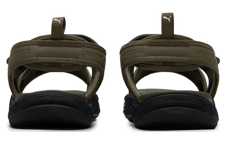 PUMA Сандалии SoftridePro Sandal 24 Beach Unisex в цвете умбра, цвет Umber — фото 4
