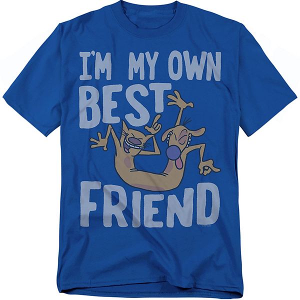 

Футболка с принтом Big & tall original & unrestored catdog my own best friend Nickelodeon