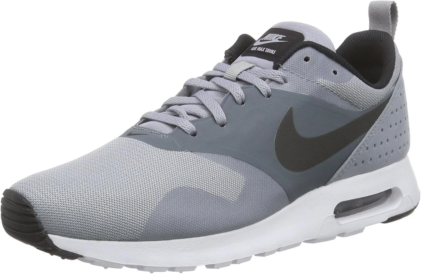 Кроссовки Nike Air Max Tavas для игры в помещении, белый/черный