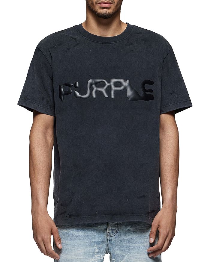 

Футболка из джерси HWT Purple Brand, черный
