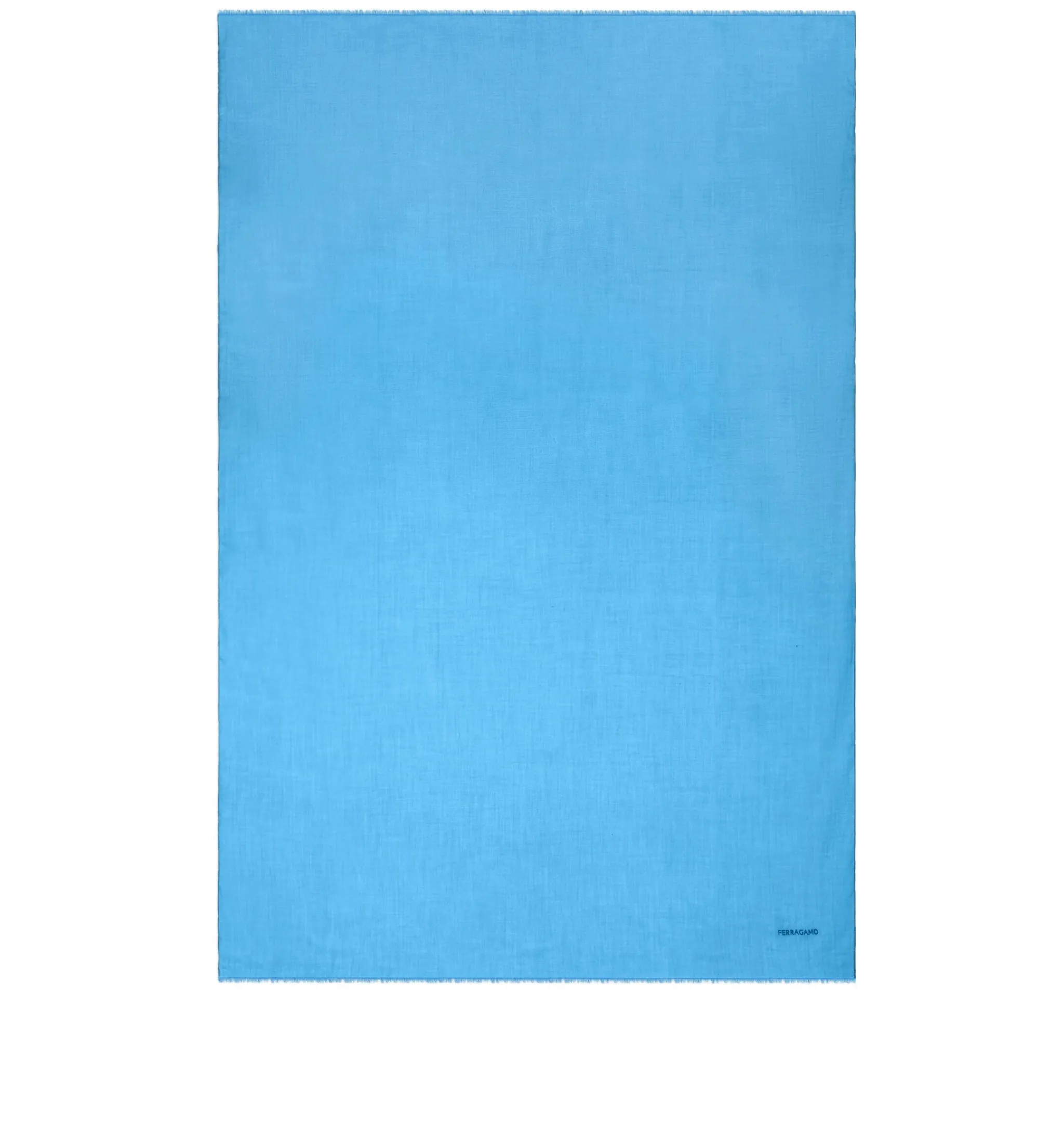 

Полупрозрачный шарф из кашемира Ferragamo, синий