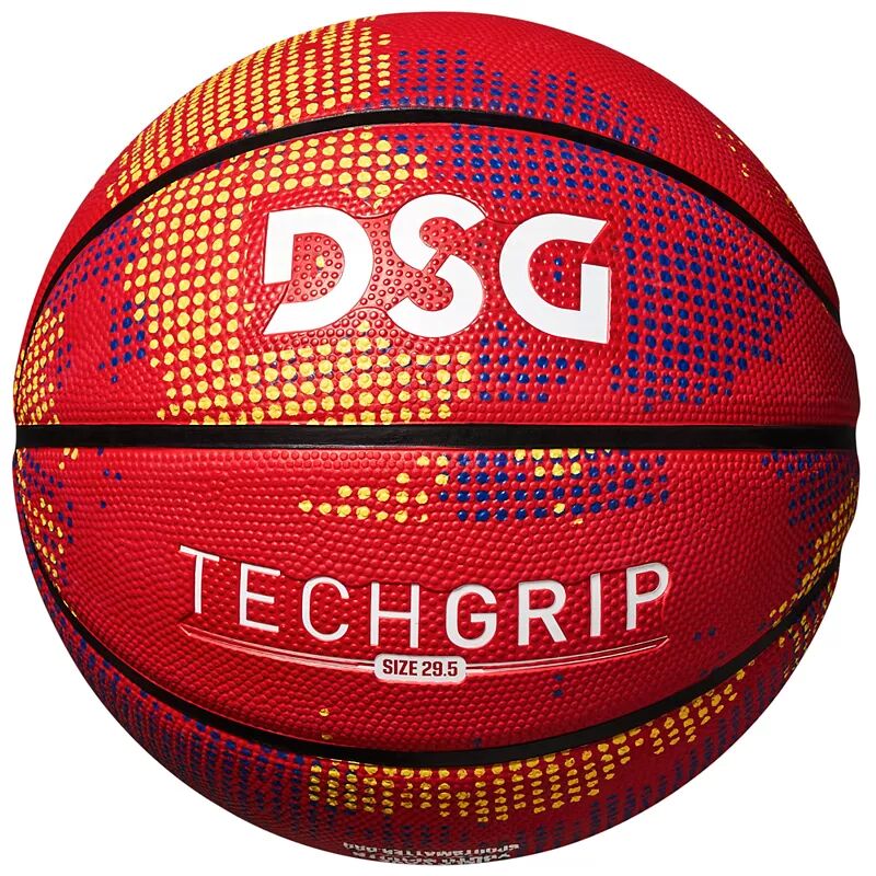 

Официальный баскетбольный мяч Dsg Techgrip, красный