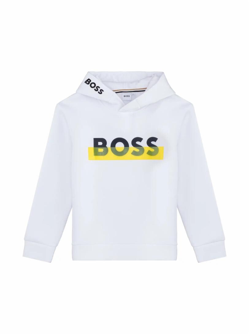 

Худи с логотипом BOSS, белый