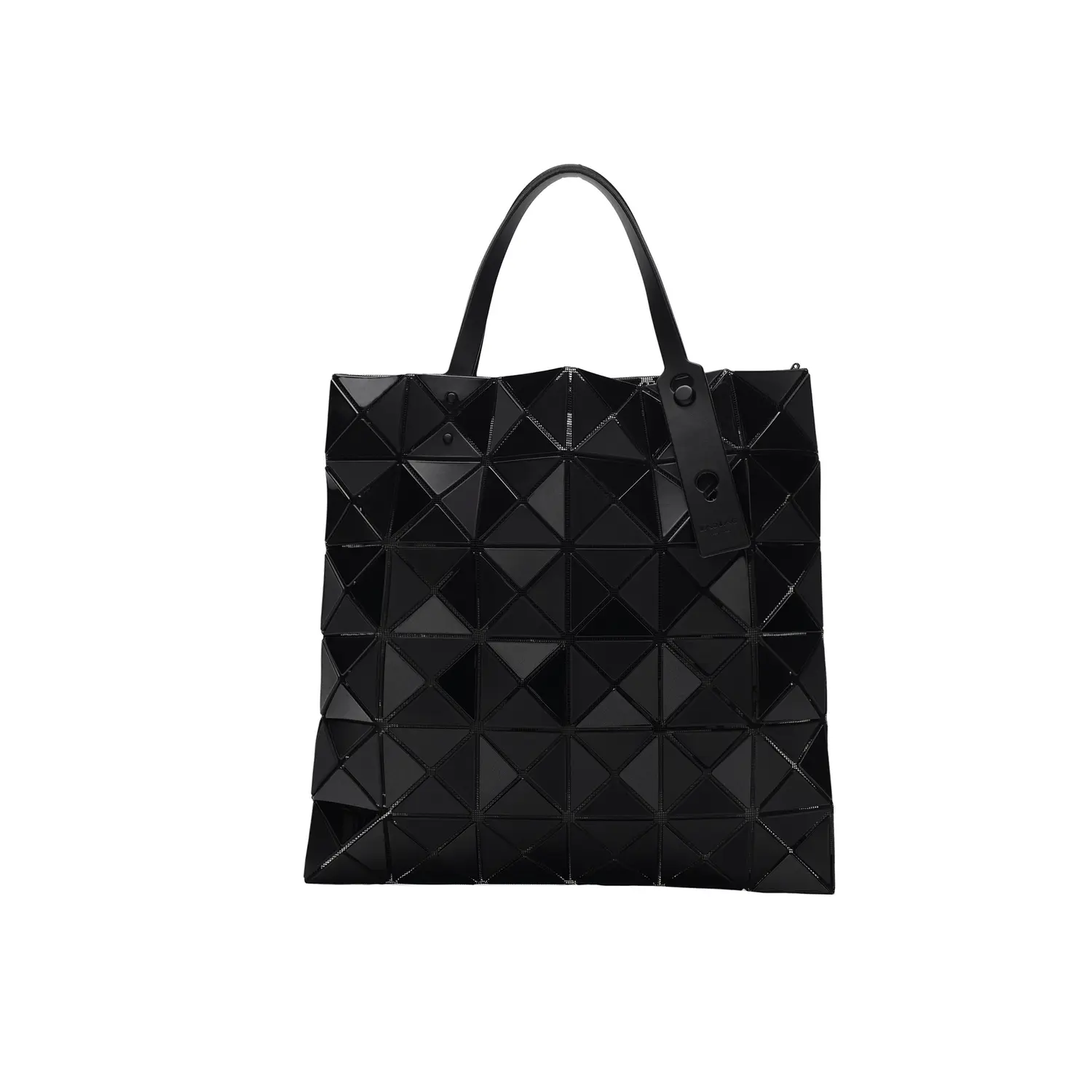 

Сумка-шоппер из поливинилхлоридной смолы черная ISSEY MIYAKE