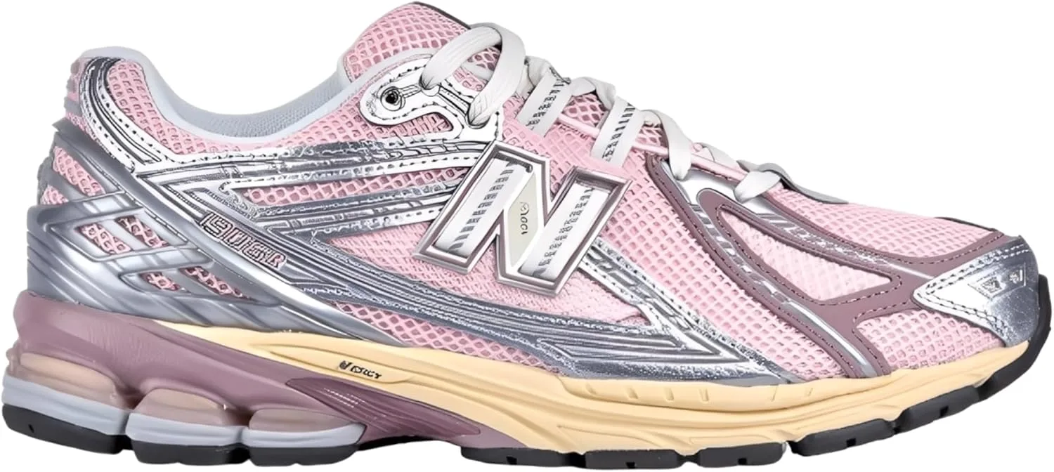 Кроссовки New Balance 1906 унисекс, розовый/серый/жемчужный