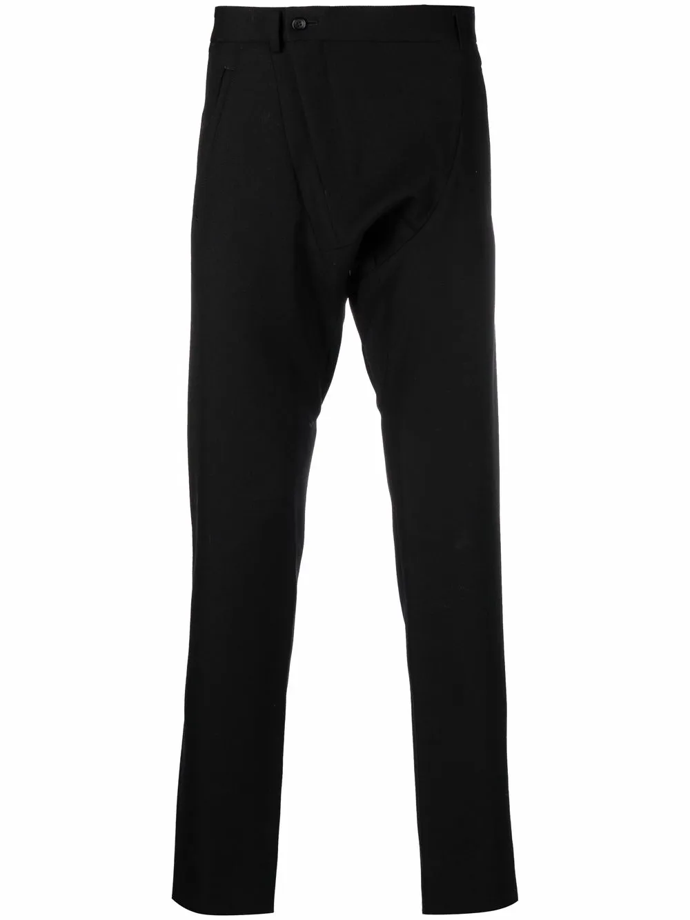 

Шерстяные брюки с карманами Comme des Garçons Homme Plus, черный