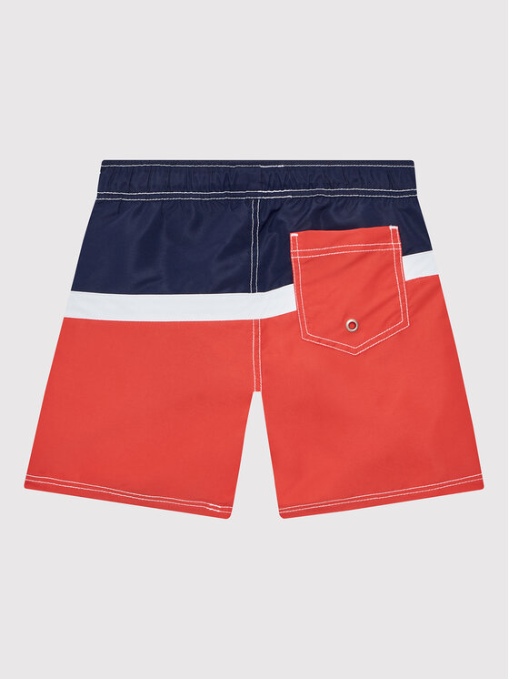 Пляжные шорты regular fit 5JD00X005 United Colors Of Benetton, красный — фото 2