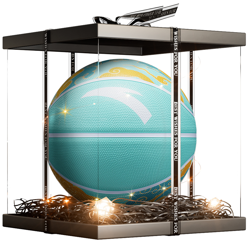 

ANTA Баскетбольный мяч China Rubber Basketball Blue Size 5/7 Training Competition Unisex